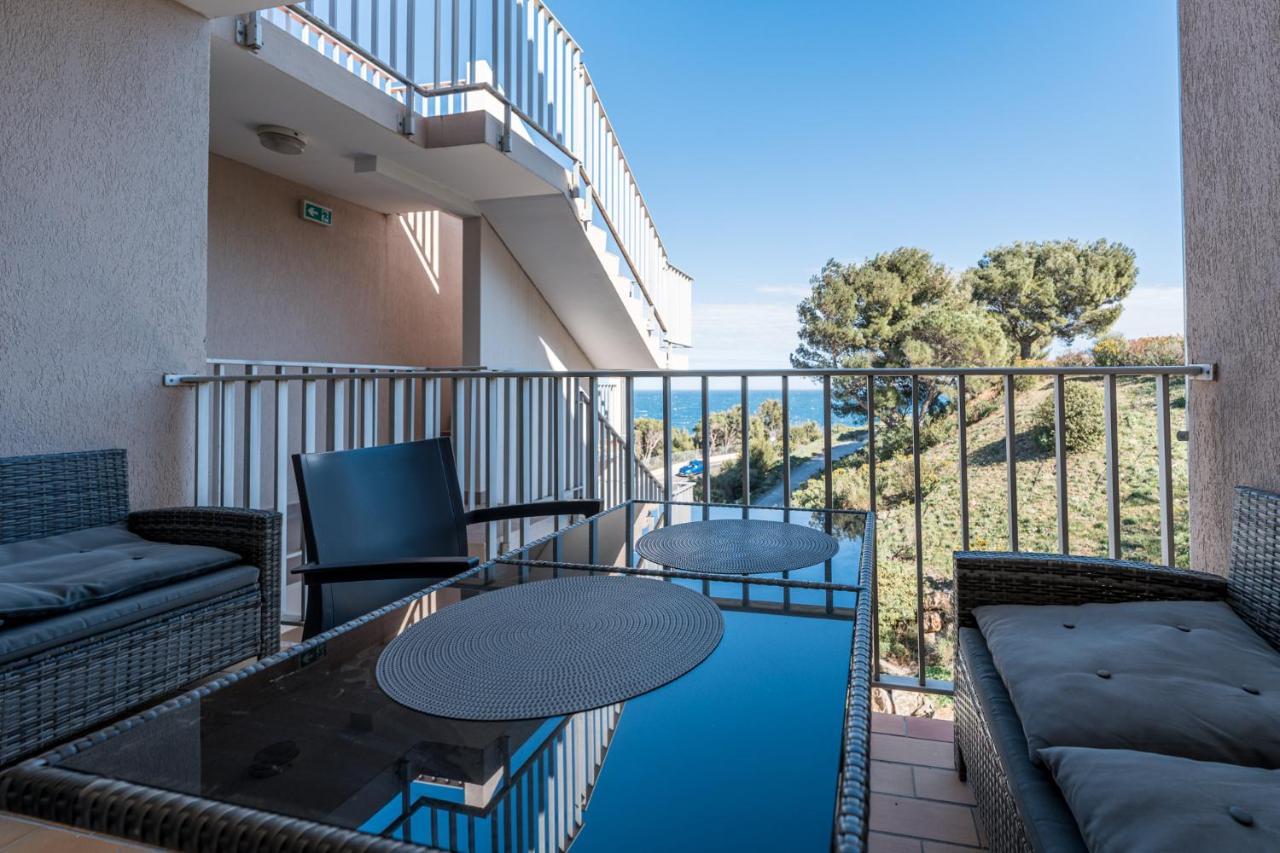 Studio *** "Thalabanyuls" - Vue Mer - Balcon Zewnętrze zdjęcie